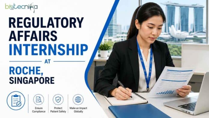 Explore The Regulatory Affairs Internship Singapore at Roche. Gain Hands-On Experience In Quality Assurance and Regulatory Affairs.