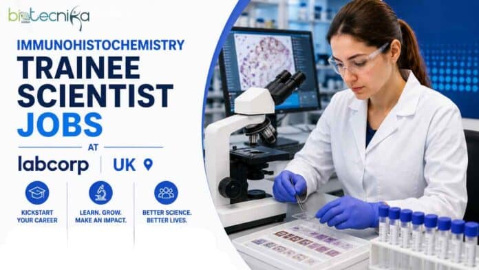 Explore Immunohistochemistry Scientist Trainee Jobs at Labcorp in Harrogate, UK. Join a Leading Organisation in Biomedical Science.