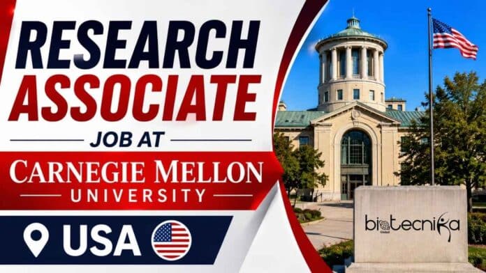 Explore the CMU Research Associate Job in Pittsburgh, PA. Support single-cell methylation sequencing, manuscripts, training, and lab work.