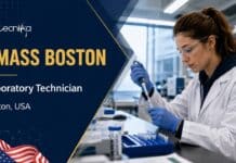 Lab Technician Job Opportunity at UMass Boston, USA | Apply Online Laboratory Technician Position at UMass Boston | Apply Now