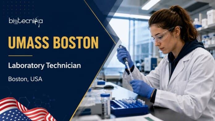 Laboratory Technician Position at UMass Boston | Apply Now