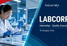 Labcorp Internship Opportunity in Shanghai, China | Life Sciences Candidates, Apply Intern-Quality Assurance (BioA) at Labcorp | Apply Now