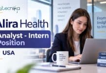 Biotech Intern Role Opportunity at Alira Health, USA | Apply Now & Earn $35/hour Analyst - Intern Position at Alira Health | Apply Now