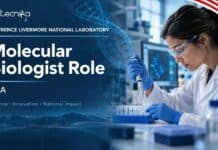 Molecular Biologist Job at Lawrence Livermore, USA | Biology Candidates Apply Now Molecular Biologist Role at Lawrence Livermore National Laboratory | Apply Now
