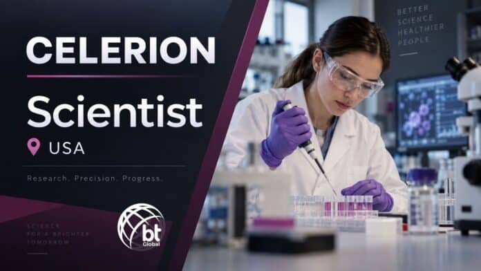Pharmacokinetic Scientist Position at Celerion | Apply Now