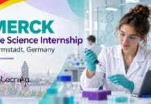 Life Science Internship Opportunity at Merck in Darmstadt, Germany | Apply Online Internship Opportunity at Merck Healthcare | Apply Now