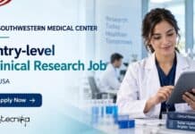 Entry-level Clinical Research Job at UT Southwestern Medical Center in the USA | Apply Now Entry-level Clinical Research Job at UT Southwestern Medical Center in the USA | Apply Now