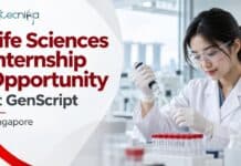 Life Sciences Internship Opportunity at GenScript in Singapore | Apply Online Life Sciences Internship Opportunity at GenScript in Singapore | Apply Online