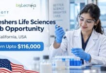 Freshers Life Sciences Job Opportunity at Abbott in California, USA | Apply & Earn Upto $116,000 Clinical Research Associate Job at Abbott | Apply Now