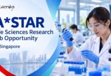 Life Sciences Research Job Opportunity at A*STAR in Singapore | Apply Now Life Sciences Research Job Opportunity at A*STAR in Singapore | Apply Now