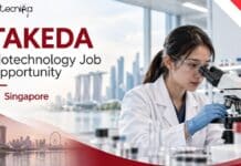 Biotechnology Job Opportunity at Takeda in Singapore | Apply Online Biotechnology Job Opportunity at Takeda in Singapore | Apply Online