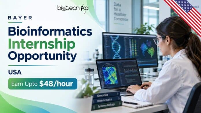 Bioinformatics Internship Opportunity at Bayer in the USA | Apply Now