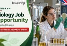 Biology Job Opportunity at Heineken in the United Kingdom | With Salary Upto £32,099 per annum Laboratory Technician Job at Heineken | Apply Now
