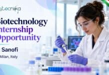 Biotechnology Internship Opportunity at Sanofi in Milan, Italy | Apply Online Sanofi Medical Affairs Internship | Apply Now