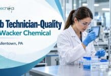 Lab Technician-Quality at Wacker Chemical in Allentown, PA | Apply Now Lab Technician-Quality Position at Wacker Chemical | Apply Now