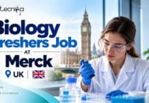 Biology Freshers Job at Merck, UK | Apply Now For Associate Scientist Role Biology Freshers Job at Merck, UK. Apply Now For Associate Scientist. Learn eligibility, GMP study responsibilities and application details.