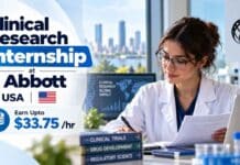 Clinical Research Internship at Abbott, USA | Biomedical Candidates, Apply Online Abbott clinical internship for Summer 2027: explore CRM field training, eligibility, U.S. locations, pay range and application details.