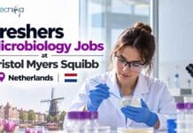 Freshers Microbiology Jobs at Bristol Myers Squibb, Netherlands | Apply Now for QC Microbiology Job Freshers Microbiology Jobs at Bristol Myers Squibb, Netherlands. Apply Now for QC Microbiology Job - cell therapy role.