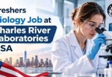Freshers Biology Job at Charles River Laboratories, USA | Apply Online For Research Analyst Role & Earn Upto $21 /hr Freshers Biology jobs in USA at Charles River: apply for the Research Analyst I–Immunology role in USA, pay of up to $21 per hour.