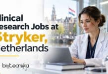Clinical Research Jobs at Stryker, Netherlands | Life Sciences Candidates, Apply Online For Clinical Study Coordinator Role Clinical Study Coordinator Jobs at Stryker in the Netherlands: eligibility, responsibilities, salary ranges and application details.
