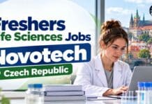 Freshers Life Sciences Jobs at Novotech, Czech Republic | Apply Online for Clinical Research Associate Role Freshers Life Sciences Jobs at Novotech, Czech Republic. Apply Online for Clinical Research Associate Role.