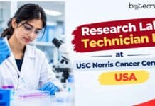 Research Lab Technician II at USC Norris Cancer Center, USA | Apply & Earn Upto $26.55/hr USC Lab Technician II