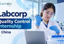 Quality Control Internship at Labcorp, China | Biology Candidates, Apply Online Apply for the Labcorp quality control internship in Shanghai, China. Biology and related science students can gain paid QC experience.