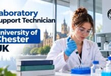 Laboratory Support Technician at University of Chester, UK | Life Sciences Candidates, Apply Online Laboratory Support Technician role at the University of Chester: review eligibility, core duties. Apply Online & Earn Upto £25,804