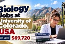 Biology Jobs at University of Colorado, USA | Apply Now and Earn Upto $69,720 Biology Jobs at the University of Colorado, USA. Apply Now and Earn Upto $69,720. CAR T-cell vector development opportunity.