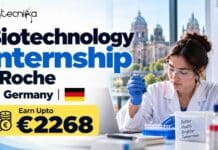 Biotechnology Internship at Roche, Germany | Life Sciences Candidates, Apply Online & Earn Upto €2268 Biotechnology Internship at Roche, Germany. Life Sciences. Cell culture process development role, starting October 2026 with €2,268 pay.