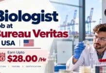 Biologist Job at Bureau Veritas, USA | Apply Online and Earn Upto $28.00 /Hr Biologist job at Bureau Veritas in Indianapolis: apply for the Biologist II laboratory role, offering upto $28 per hour and lab duties.