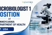 Microbiologist 1 at Pennsylvania Dept of Health | Public Health Lab / Media Prep Microbiologist 1 position at the Pennsylvania Department of Health: eligibility, public health laboratory duties, and how to apply online.