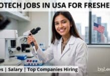 Biotech Jobs in USA for Freshers: Roles, Salary and Companies Hiring Explore biotech jobs in USA for freshers & recent graduates, including entry-level roles, salaries, skills, companies and visa requirements.