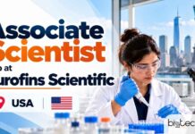 Associate Scientist Job at Eurofins Scientific, USA | Biology Candidates, Apply Online Eurofins Associate Scientist Job in Columbia, Missouri: review cGMP scientific reports, support audits, and apply for this entry-level role.